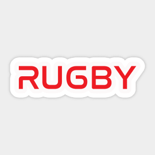 Rugby! It's out of this World! Sticker